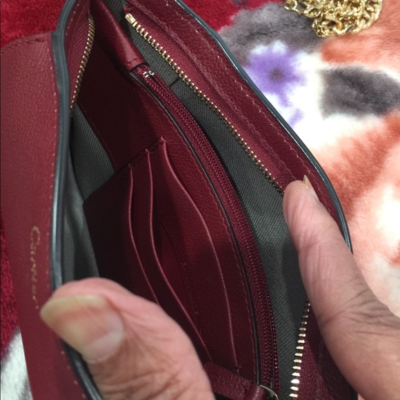 Authentic .Beautiful red with gold  Cartier purse - Picture 7 of 9
